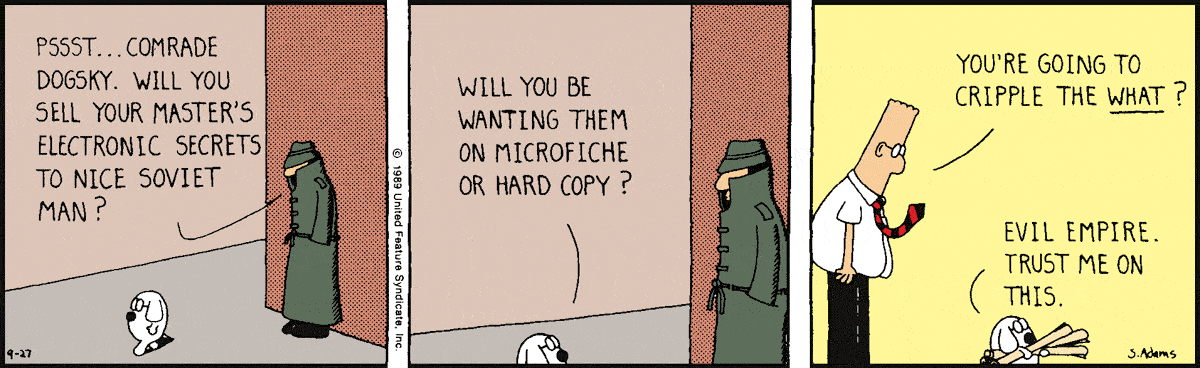 Dilbert Cartoon
